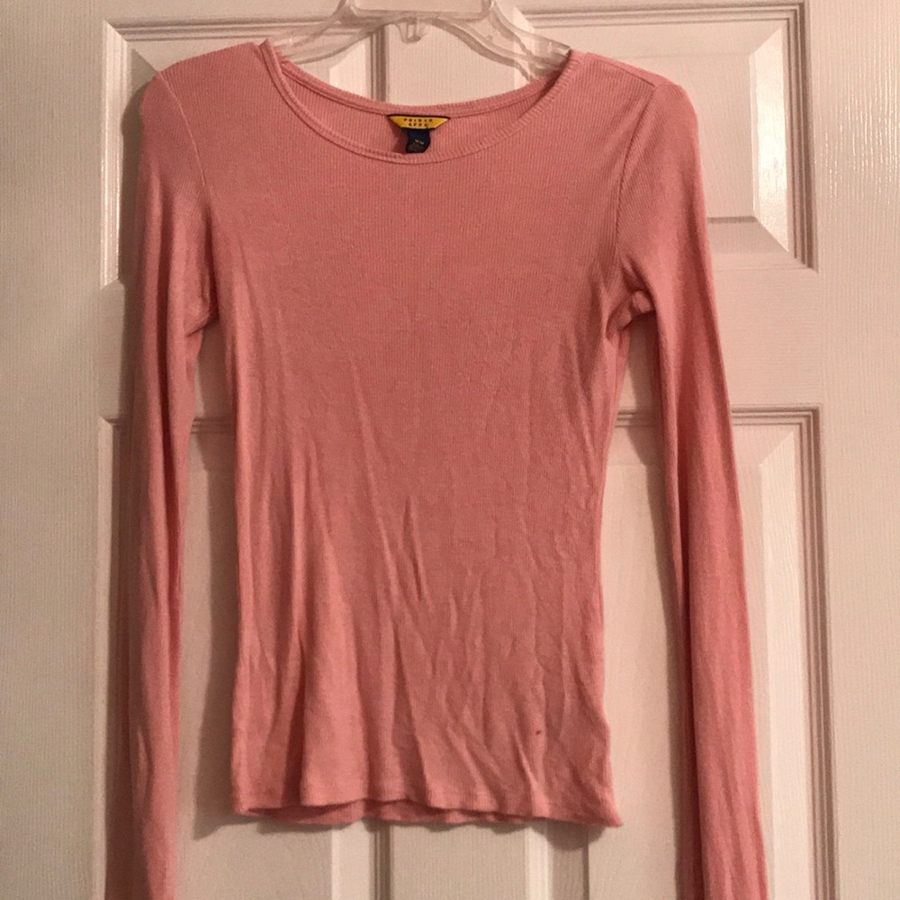 Pink long sleeve shirt